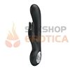 Vibrador para estimulacion de punto G y clitoris con carga USB y funcion de memoria